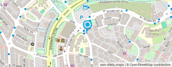 מפת הגעה אל האגודה לתרבות הדיור