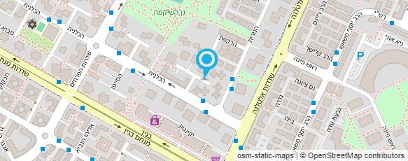 מפת הגעה אל ד"ר גלפרין זינאידה