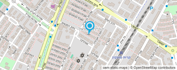 מפת הגעה אל ד"ר בן שחר מנחם