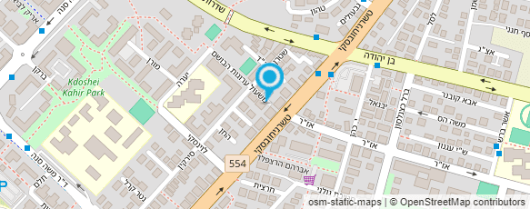 מפת הגעה אל זיו פרלה אבחון פסיכולוגי