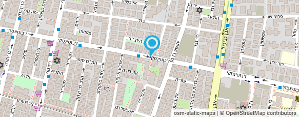 מפת הגעה אל ד"ר בראון שמעון