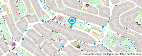 מפת הגעה אל לגור בציור - ציורי קיר