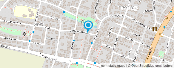 מפת הגעה אל זוזובסקי רות