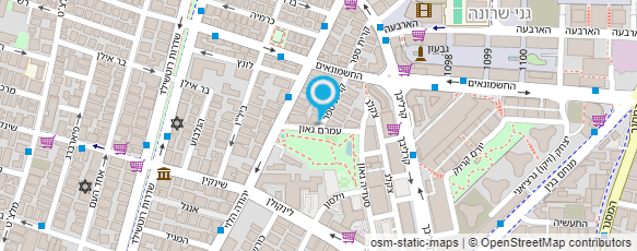 מפת הגעה אל טלי לובין - הומאופתיה קלאסית