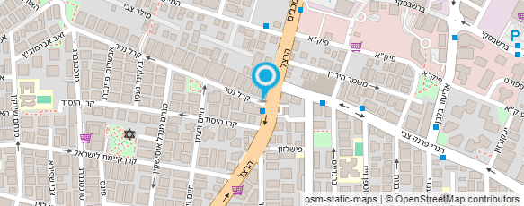 מפת הגעה אל עיצוב שיער-מרים