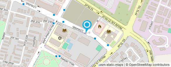 מפת הגעה אל המכללה האקדמית להנדסה סמי שמעון