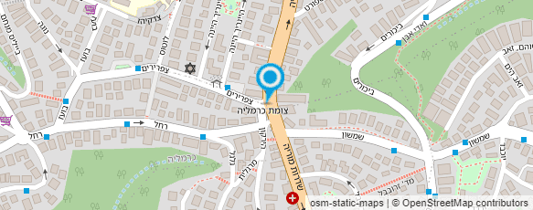 מפת הגעה אל מרכז מעוף - אבס מיכל