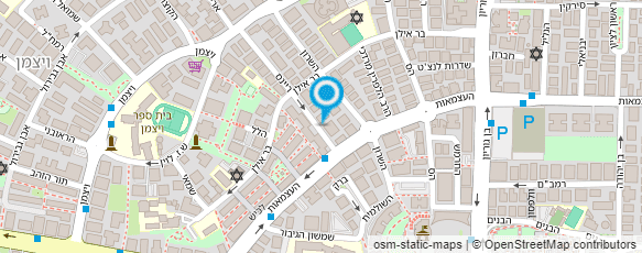 מפת הגעה אל צוקרמן אורלי מאמנת כושר