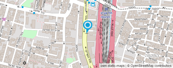 מפת הגעה אל נועה - שיווק נורות וגופי תאורה