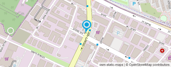 מפת הגעה אל אוטו שי השכרת רכב