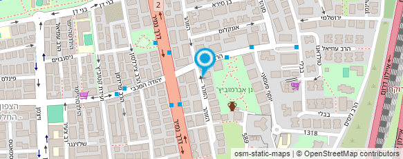 מפת הגעה אל רחמן מיכל - אסטרולוגית