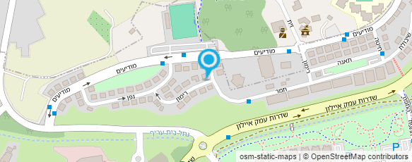 מפת הגעה אל גן עמית