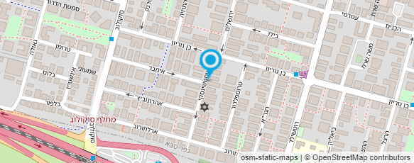 מפת הגעה אל מיכל - איור ידני וקריקטורות