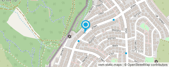 מפת הגעה אל חיים עבודות אלומיניום