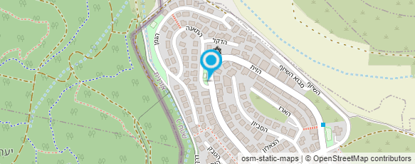 מפת הגעה אל מכון היופי של יהודית