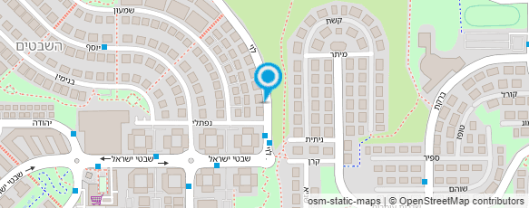 מפת הגעה אל ברס רויטל - שיטת רביב