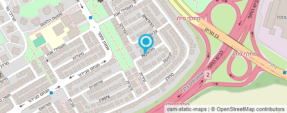 מפת הגעה אל ריינה מסטר - טיפולים וקורסים