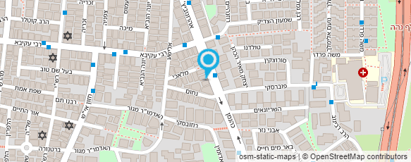 מפת הגעה אל סולומון פירות וירקות