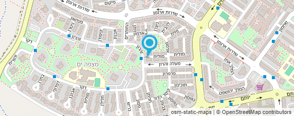 מפת הגעה אל הגן של סולה