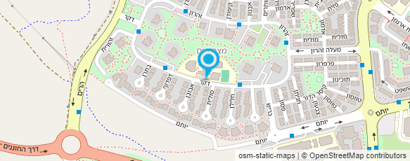 מפת הגעה אל בי"ס למחול - נעמה שני