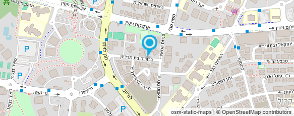 מפת הגעה אל עיצוב פנים - טדי עמר