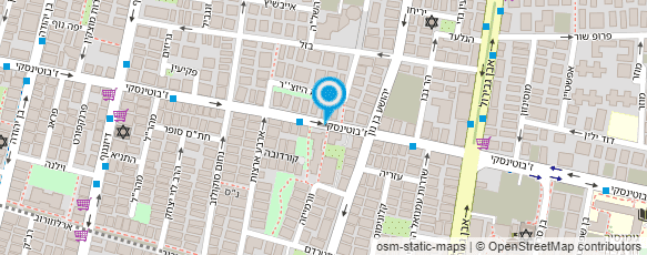 מפת הגעה אל המרכז לכירורגיה אנדוסקופית בע"מ