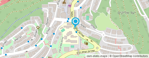 מפת הגעה אל דואר ישראל