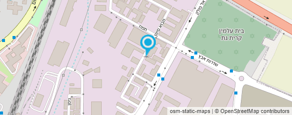 מפת הגעה אל גבריאל עיצובים בעץ