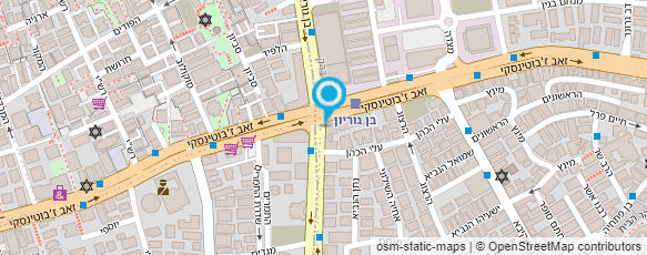 מפת הגעה אל בוטיק שיער רועי ידגר