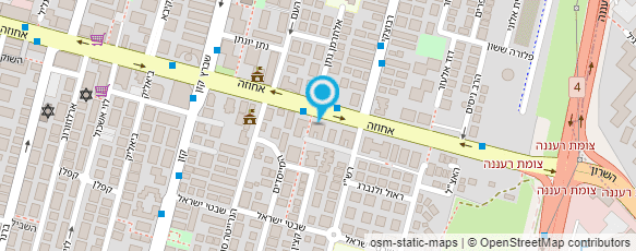 מפת הגעה אל עין-צבי גיא משרד עו"ד