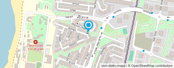 מפת הגעה אל מספרת דודו אברג'ל