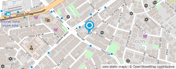 מפת הגעה אל ד"ר טובה לוינשל