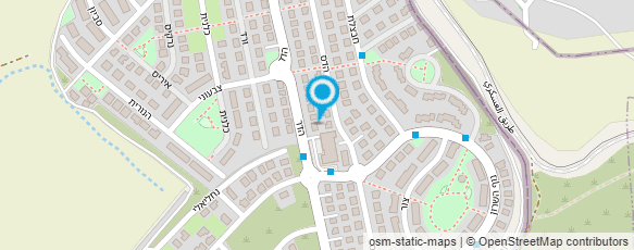 מפת הגעה אל האגודה הישראלית לנטורופתיה