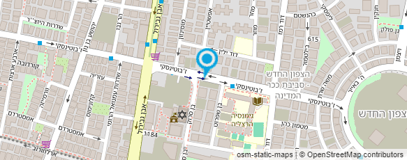 מפת הגעה אל עו"ד רוזין אייל