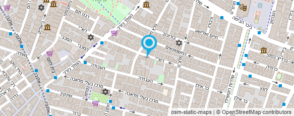 מפת הגעה אל פינק חגית - רפלקסולוגיה קלינית