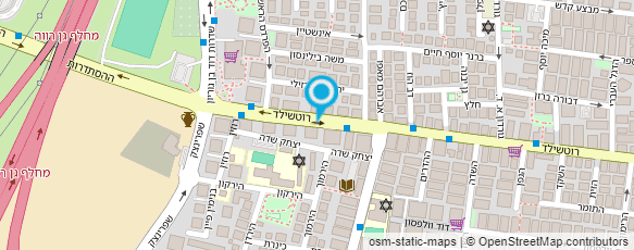 מפת הגעה אל מיטלמן מאירה - סדנאות וחוגים