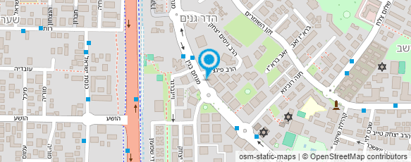 מפת הגעה אל שוורץ יפעת