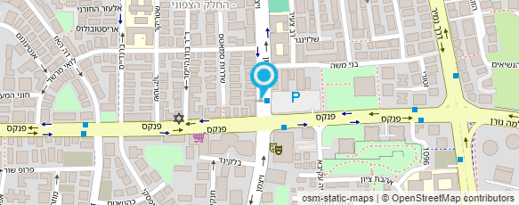 מפת הגעה אל פרופ' נקש רישרד