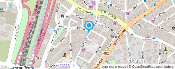 מפת הגעה אל שפטניצקי יוסף