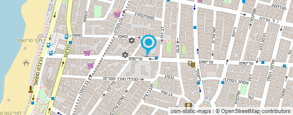 מפת הגעה אל ד"ר פליסר שלום