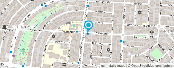 מפת הגעה אל אסא אברהם