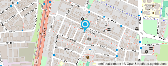 מפת הגעה אל ד"ר לוי-מוסן עדי