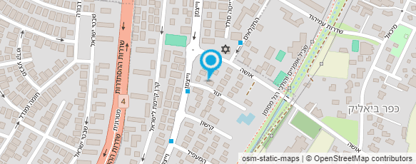 מפת הגעה אל קנטור מרים מפת הגעה אל קנטור מרים