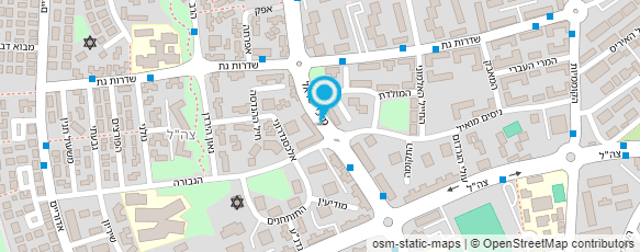 מפת הגעה אל ד"ר יודקביץ' אירינה