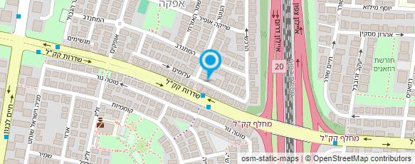 מפת הגעה אל גבעתי רונן