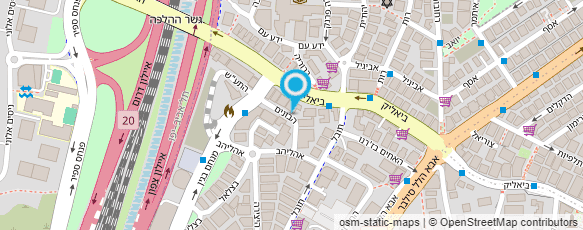 מפת הגעה אל שנבל הנדסת חשמל בע"מ