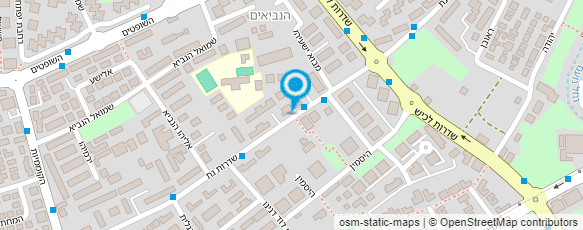 מפת הגעה אל חיים עיאש