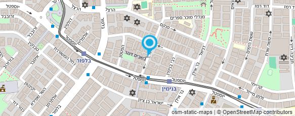 מפת הגעה אל אלוני רוני