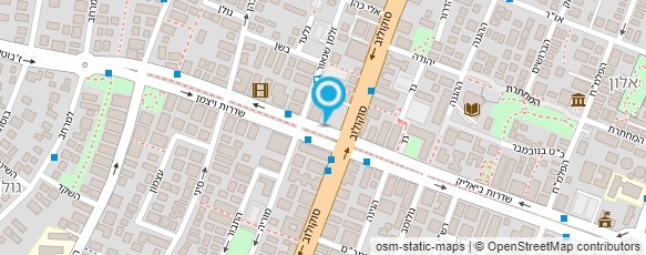 מפת הגעה אל מקום בלב - מרכז רוחני