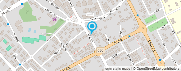 מפת הגעה אל כמון-אוכל באהבה